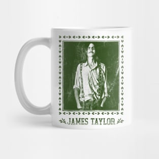 James Taylor / Retro 70s Style Fan Art Design Mug
